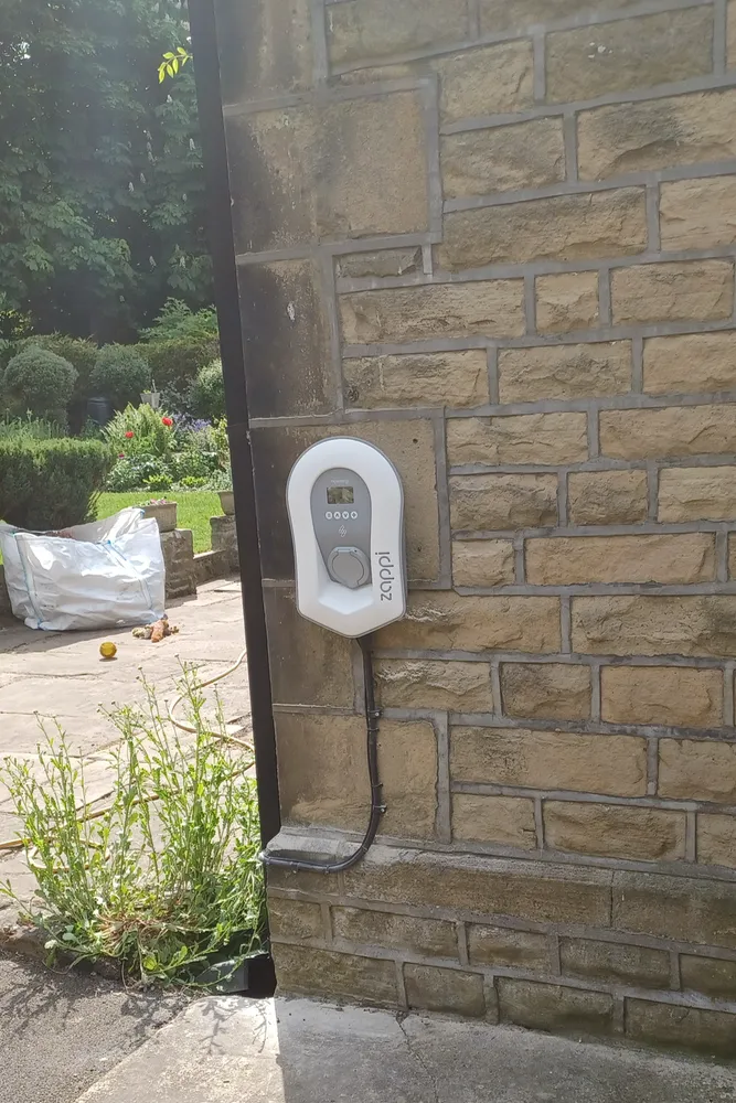 EV Charging point installer in Keighley West Yorkshire - Sync Electrical
